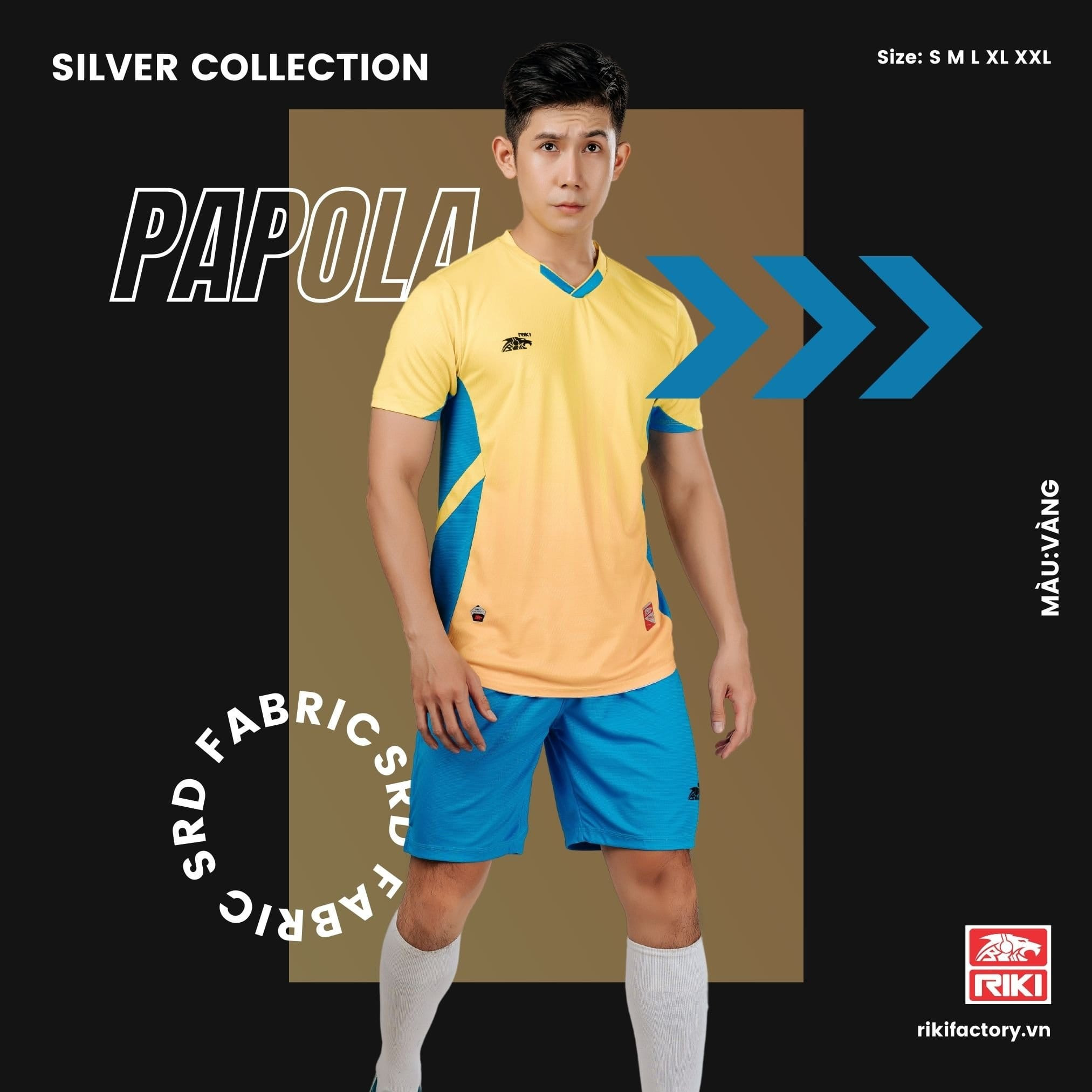 ao-bong-da-riki-papola-2023-vang-dongduongsportcom