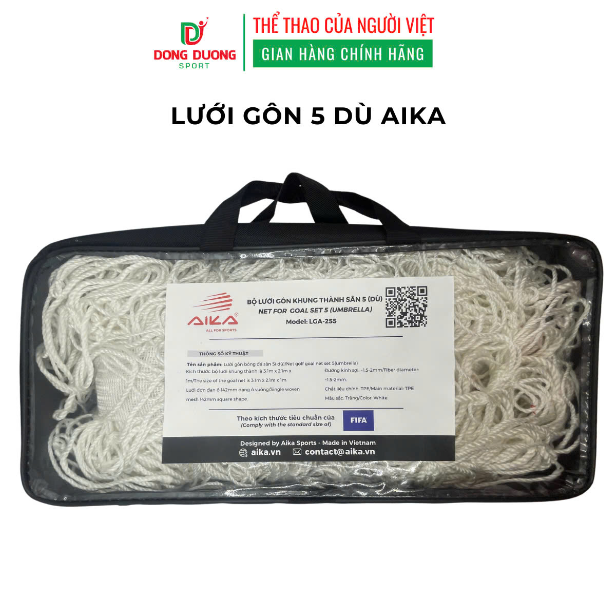 Lưới Bóng Đá Gôn 5 Aika